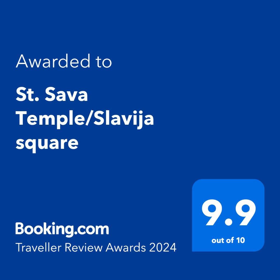 St. Sava Temple/Slavija Square Apartment Belgrade Exterior photo